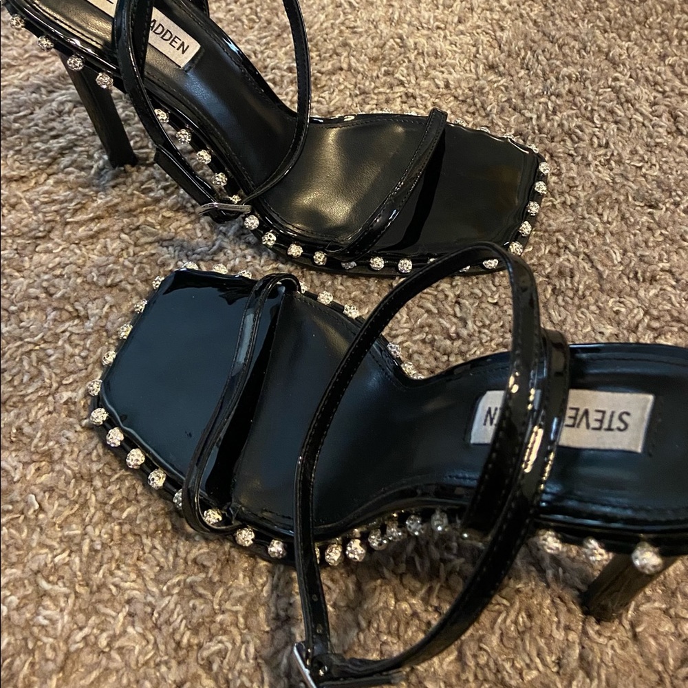 Steve Madden Zelle Rhinestone Heels